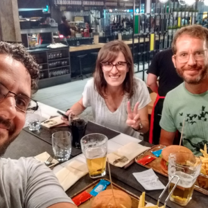 I ricercatori dell'Inaf di Cagliari Matteo Bachetti, Maura Pilia e Alessio Trois