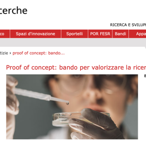 il sito di Sardegna Ricerche