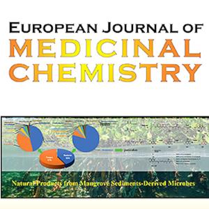 La copertina dell'European Journal of Medicinal Chemistry