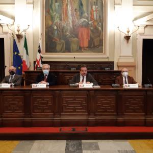 la presentazione del progetto all'Università di Sassari