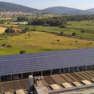 l'impianto fotovoltaico della Sarda Sementi di Tula